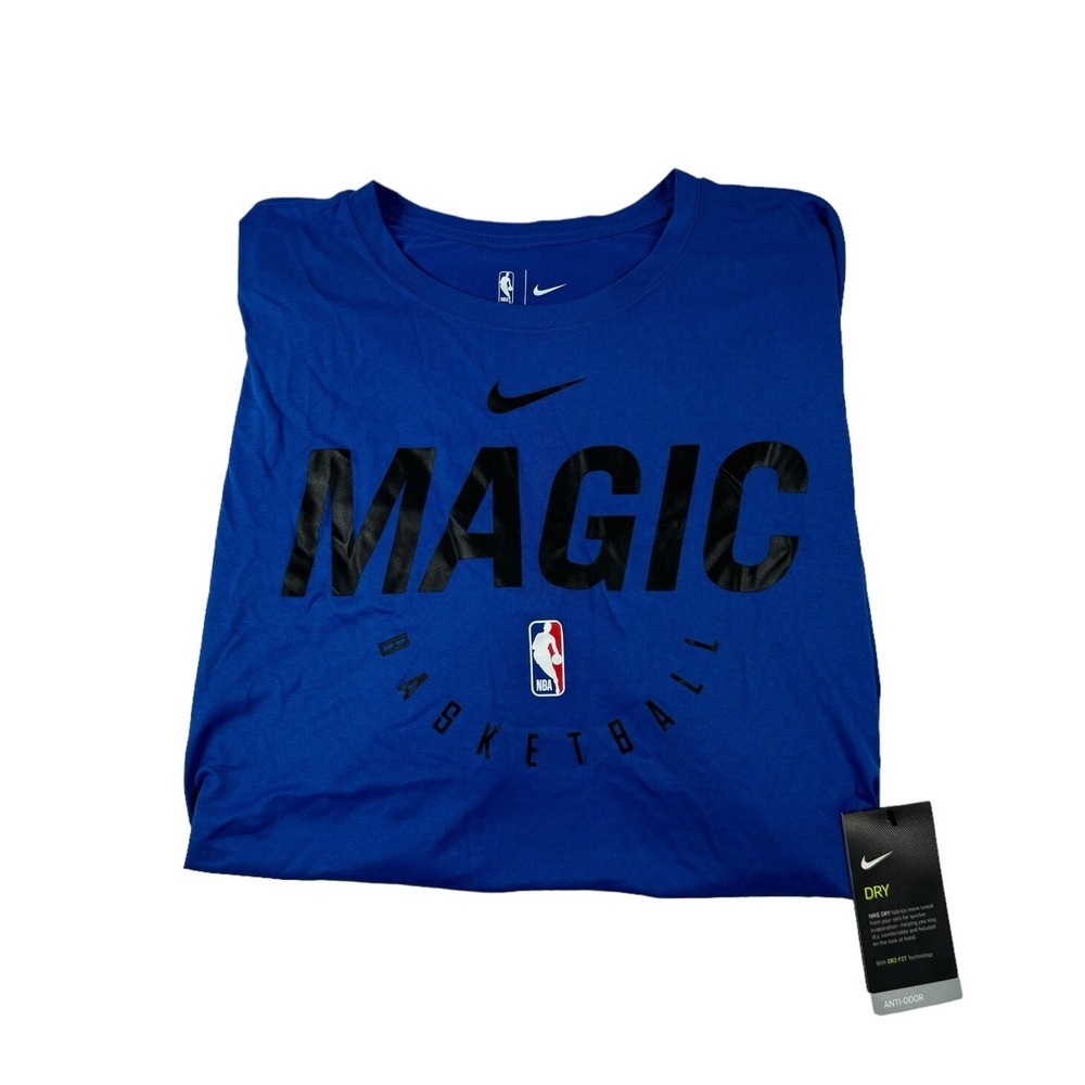 Nike Orlando Magic Blue Performance Shirt 3XLT AR2544-480 NBA Dri-FIT T-Shirt
